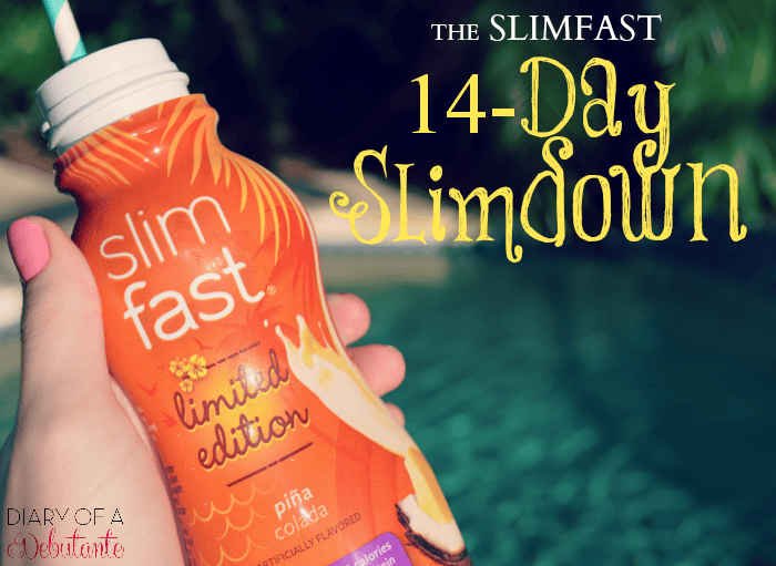 The Slimfast 14-Day Slimdown Program Lose up to 6 pounds in 2 weeks with Slimfast's 14-Day Slimdown Challenge!