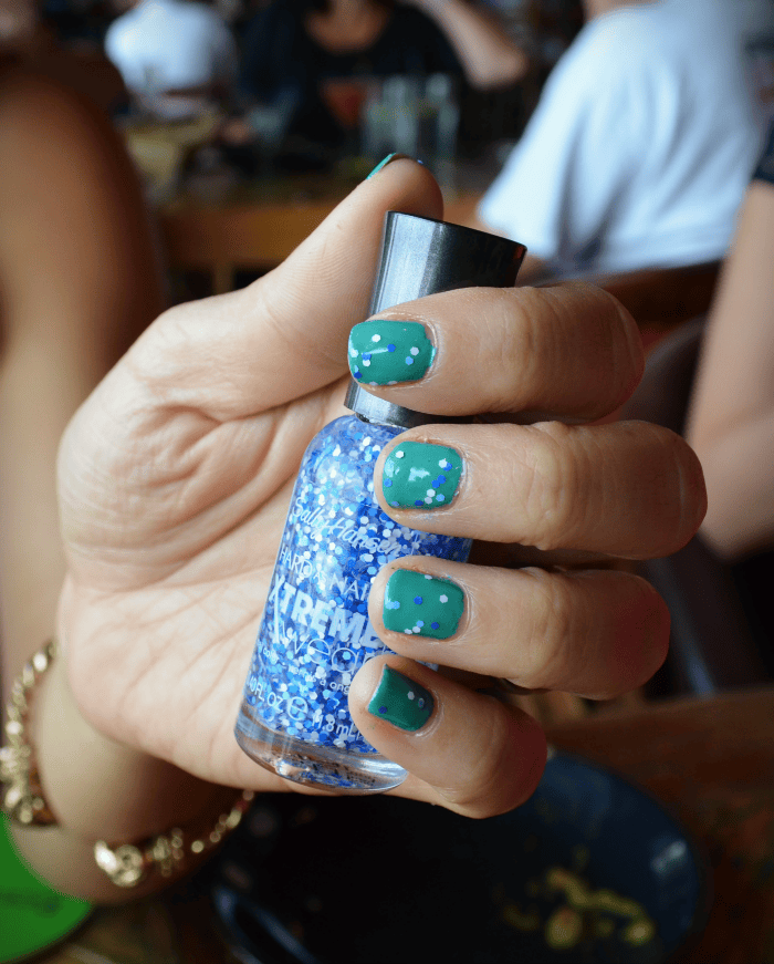 Sally Hansen Splash Silky Legs, Sally Hansen Nails, Energizer, Collective Bias, #MySummerLook, #shop