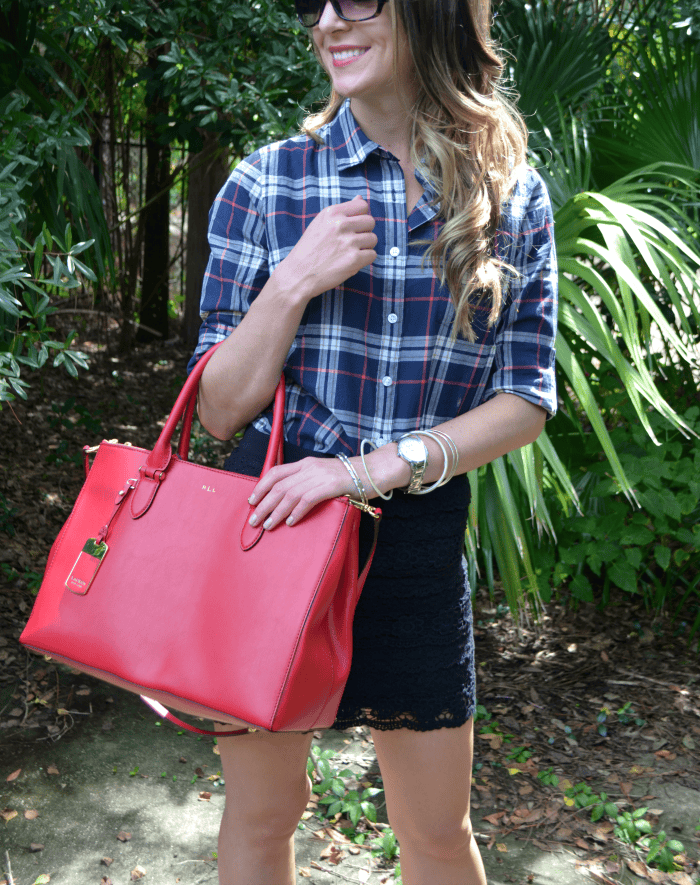 Dressy Classic Plaid OOTD Prep, J. Crew, Fashion, Style, Plaid, Fall, OOTD