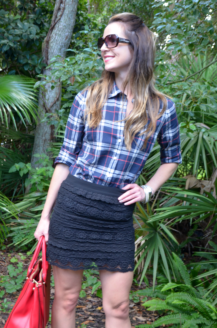 Dressy Classic Plaid OOTD Prep, J. Crew, Fashion, Style, Plaid, Fall, OOTD