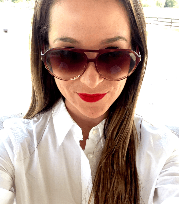Fall is the time for red lipstick. Red lipstick, MAC, Prep, Fashion