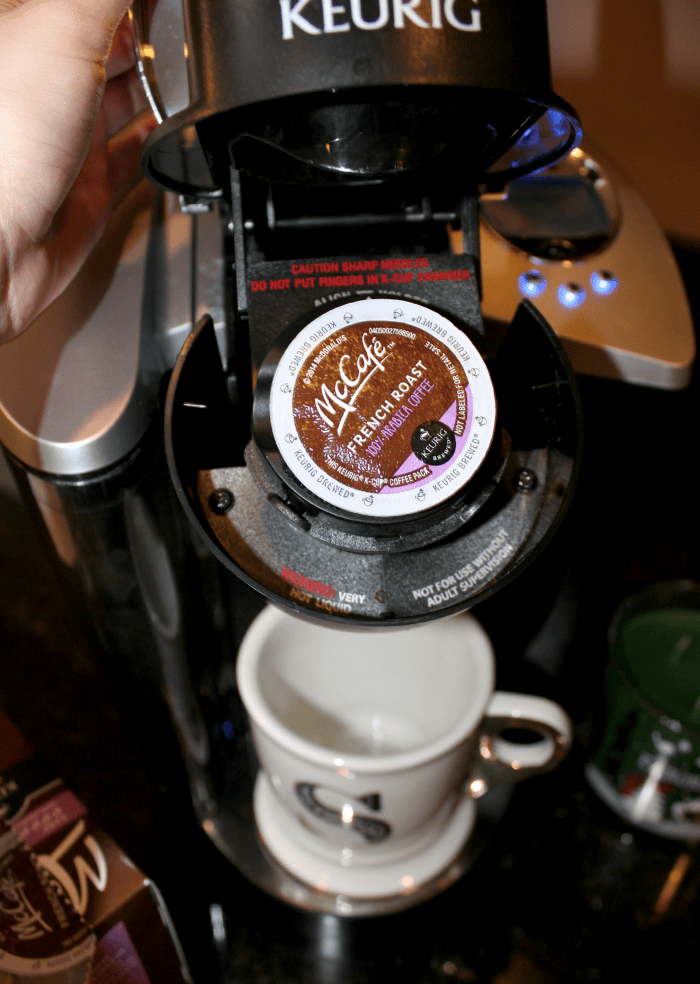 I couldn't live without my Keurig. McCafe Coffee, Christmas Traditions