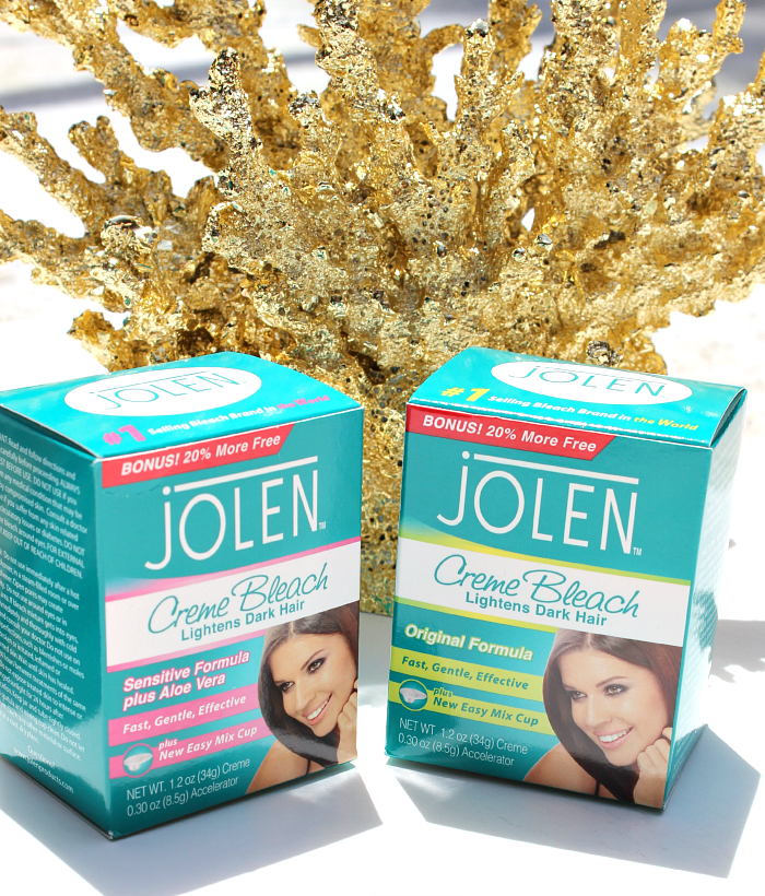 Bleach to Bare: Jolen Hair Remover Kit and Creme Bleach Review and Giveaway Jolen