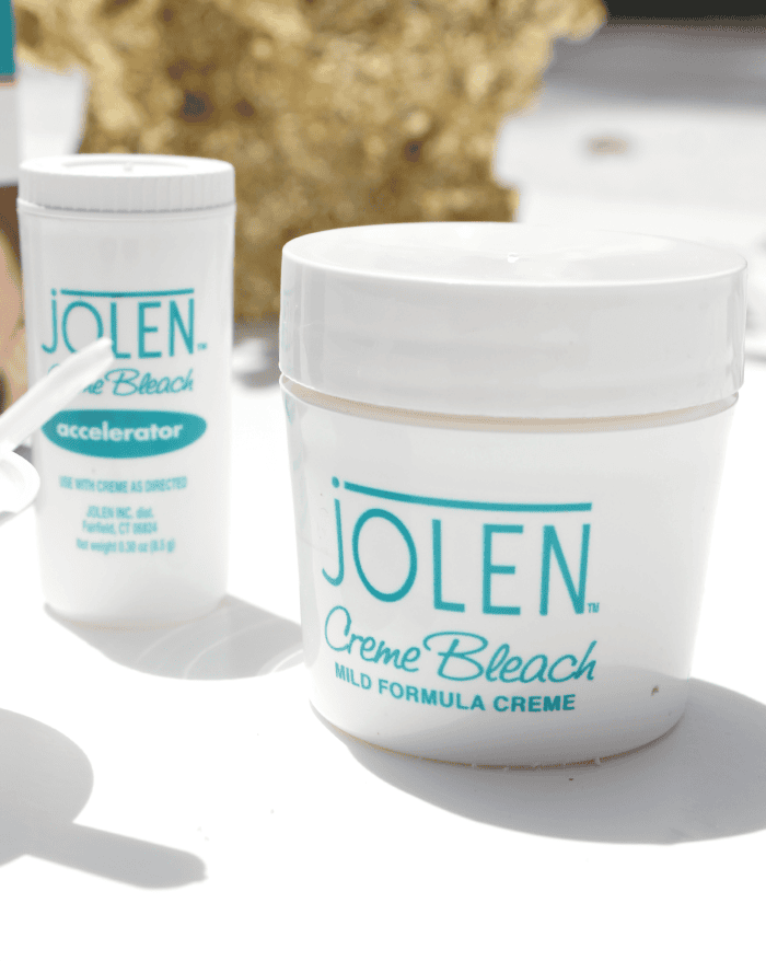 Bleach to Bare: Jolen Hair Remover Kit and Creme Bleach Review and Giveaway Jolen