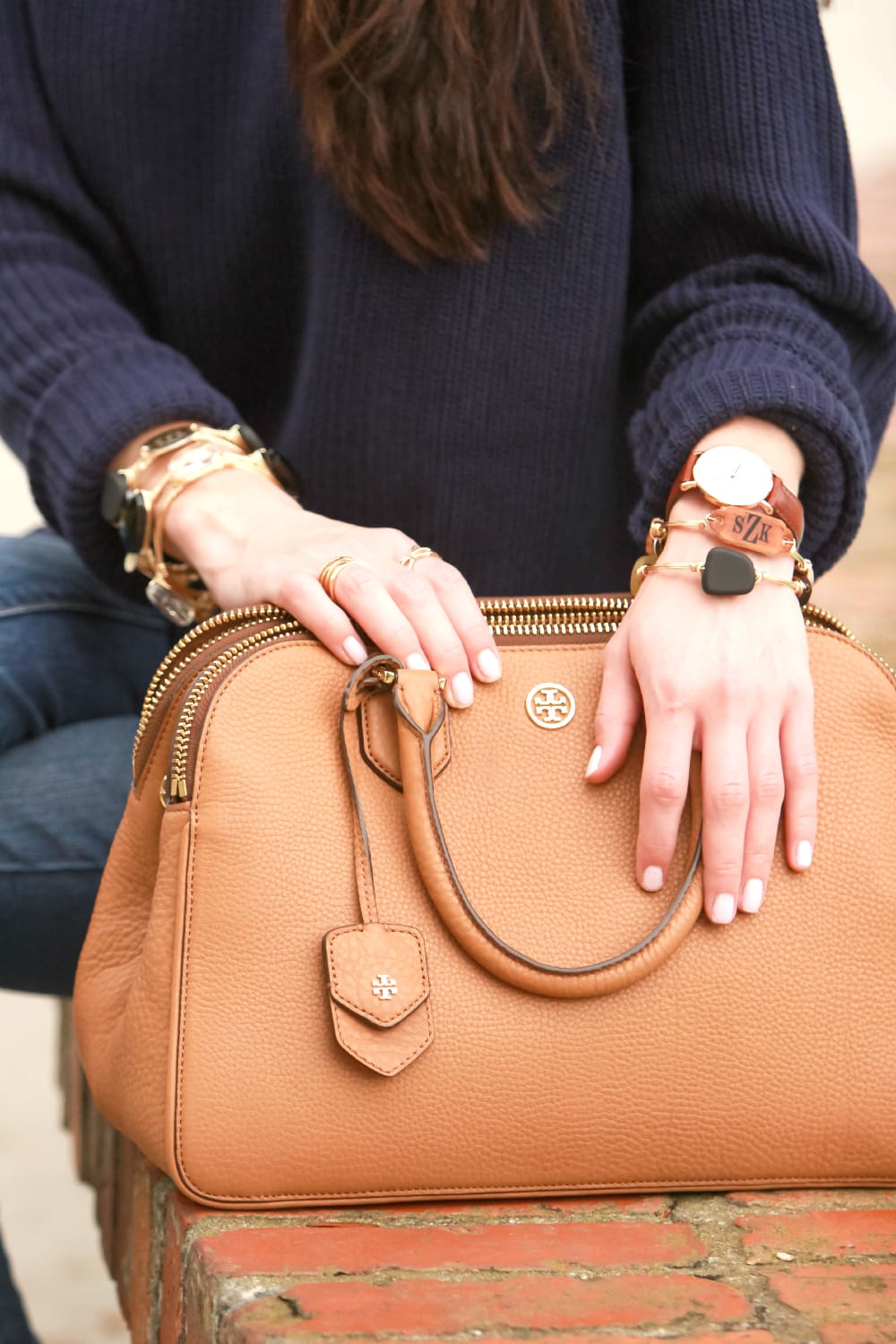 Coldwater Creek, Oversized Sweater, Navy Turtleneck, Stephanie Ziajka, Diary of a Debutante