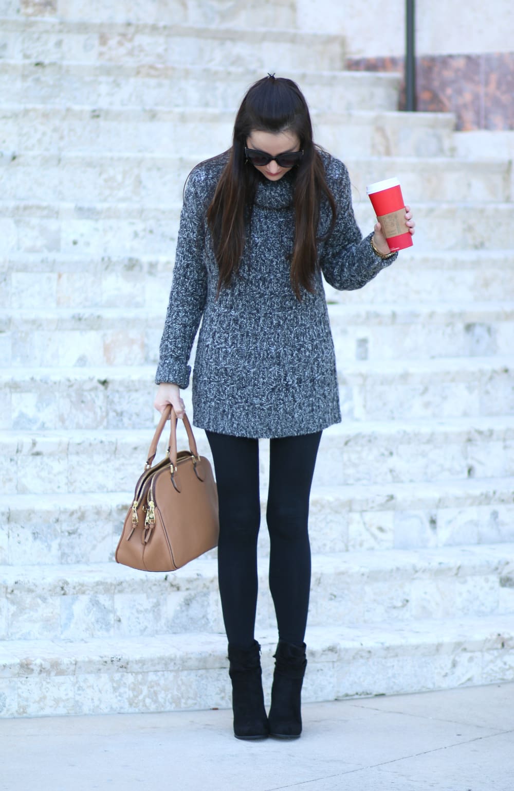 Chunky Charcoal Turtleneck, Charcoal Turtleneck Sweater, Merona Pullover Sweater, Winter Fashion, Stephanie Ziajka, Diary of a Debutante