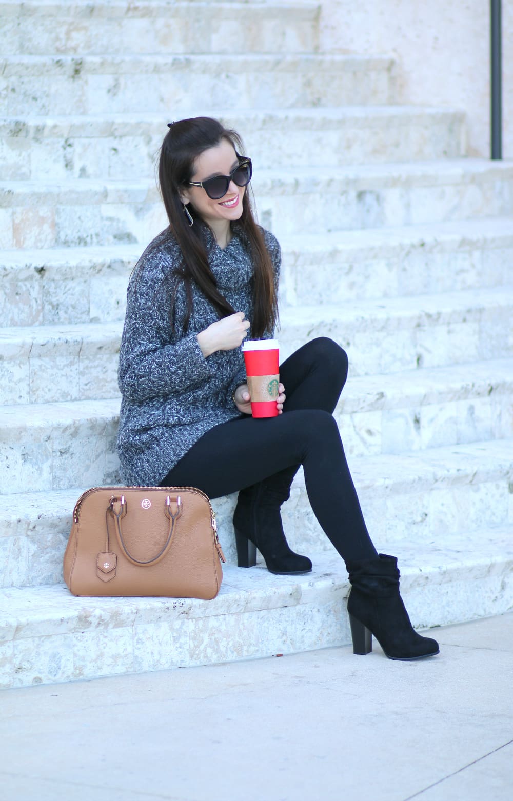 Chunky Charcoal Turtleneck, Charcoal Turtleneck Sweater, Merona Pullover Sweater, Winter Fashion, Stephanie Ziajka, Diary of a Debutante