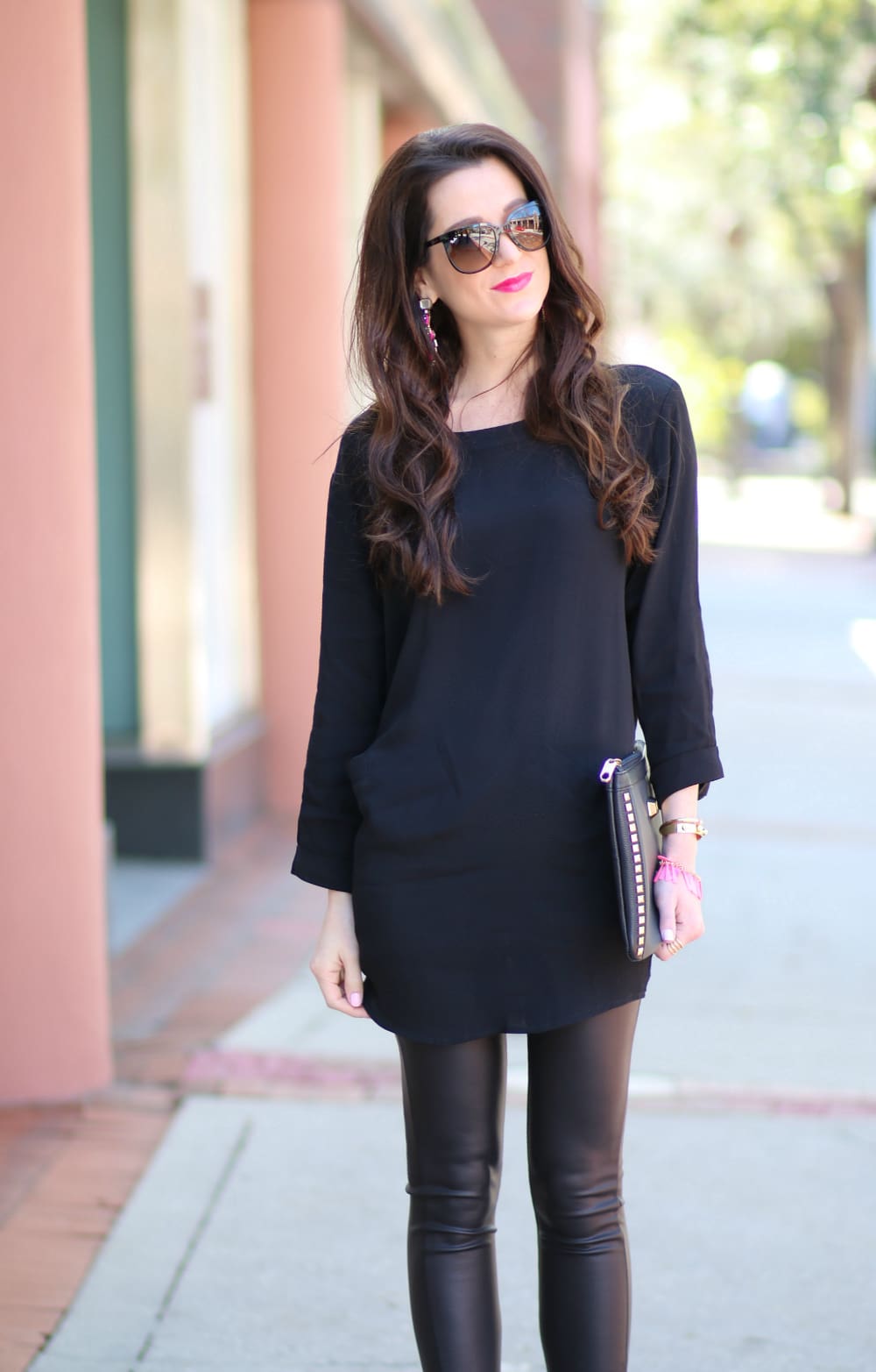How to wear leather leggings casually by southern fashion blogger Stephanie Ziajka from Diary of a Debutante How to wear leather leggings casually by southern fashion blogger Stephanie Ziajka from Diary of a Debutante
