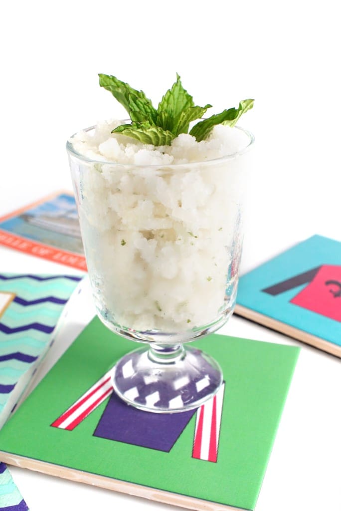 mint julep recipes, Bluegrass Bites, Mint Julep Granita, Mint Julep Recipes, Derby Day Cocktails, Stephanie Ziajka, Diary of a Debutante