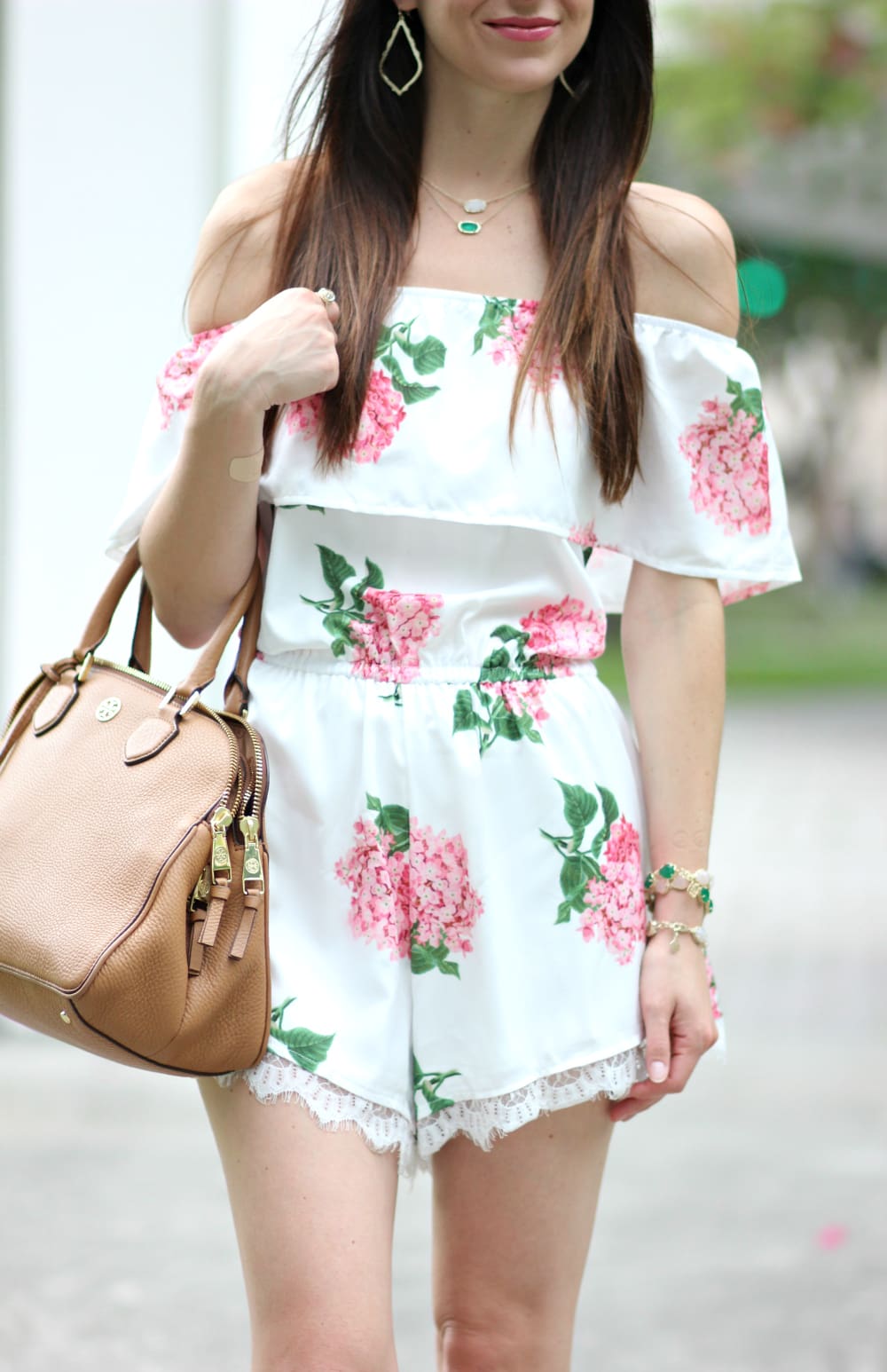 off the shoulder romper, cute floral romper, sheinside romper, floral off the shoulder romper, summer romper, stephanie ziajka, diary of a debutante