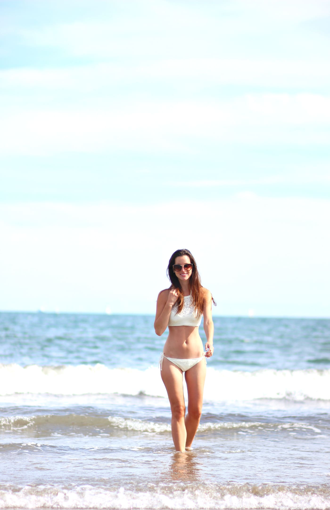 Celebrating summer on Narragansett Town Beach with the best spray tanning glow from Palm Beach Tan