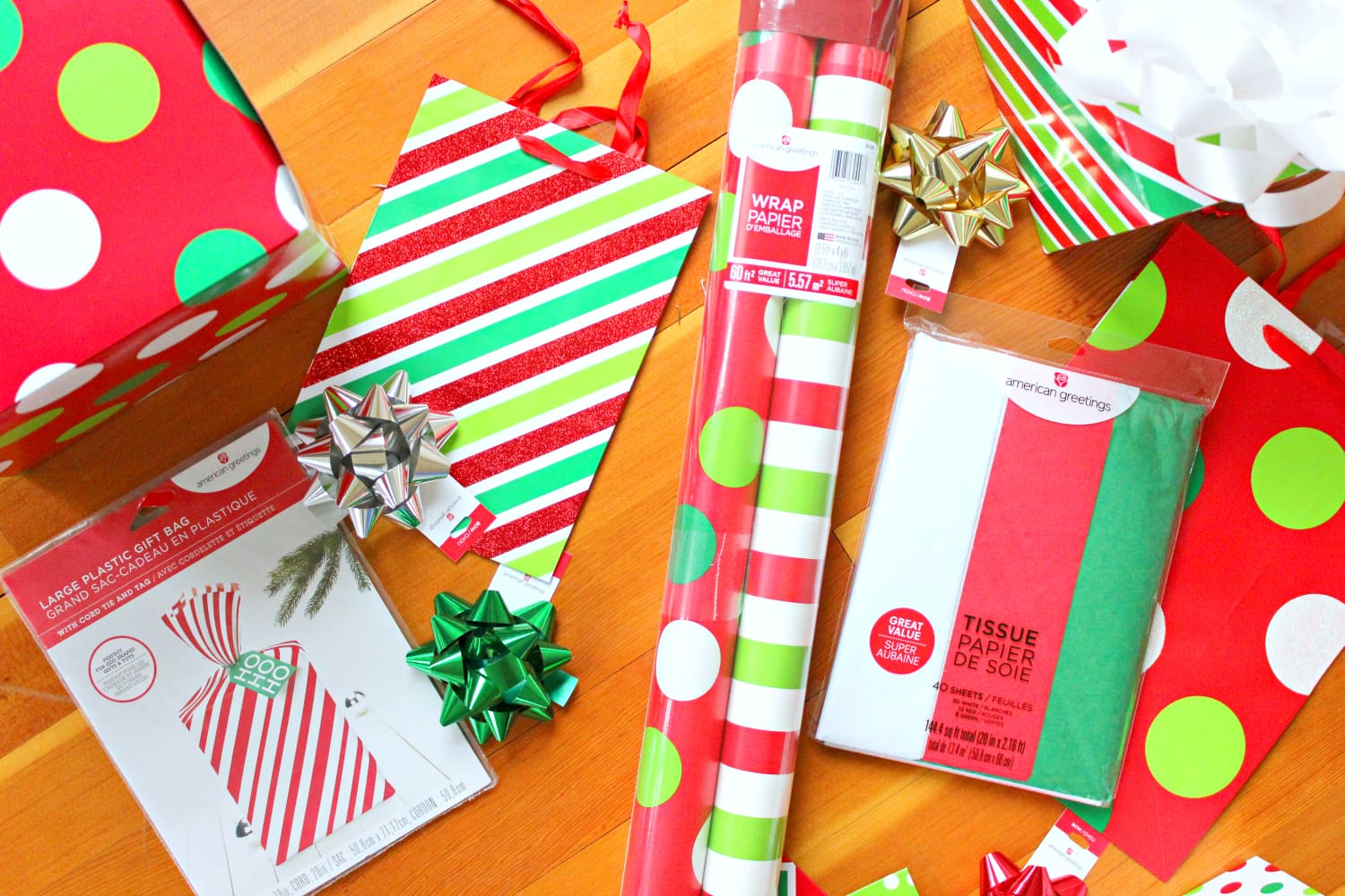 Quick and easy gift wrapping ideas from American Greetings
