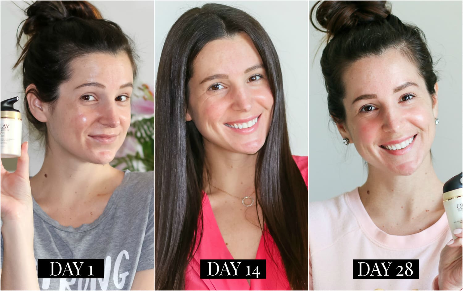 What happened when I used Olay Total Effects Moisturizer with SPF 15 & Olay Eyes Deep Hydrating Eye Gel for 28 days in place of my go-to moisturizer and eye cream | Olay 28 Day Challenge | Best Olay moisturizer with sunscreen for fast results | Best Olay products | I took the Olay 28-Day Challenge (And Here's What Happened) by southern blogger Stephanie Ziajka from Diary of a Debutante What happened when I used Olay Total Effects Moisturizer with SPF 15 & Olay Eyes Deep Hydrating Eye Gel for 28 days in place of my go-to moisturizer and eye cream | Olay 28 Day Challenge | Best Olay moisturizer with sunscreen for fast results | Best Olay products | I took the Olay 28-Day Challenge (And Here's What Happened) by southern blogger Stephanie Ziajka from Diary of a Debutante