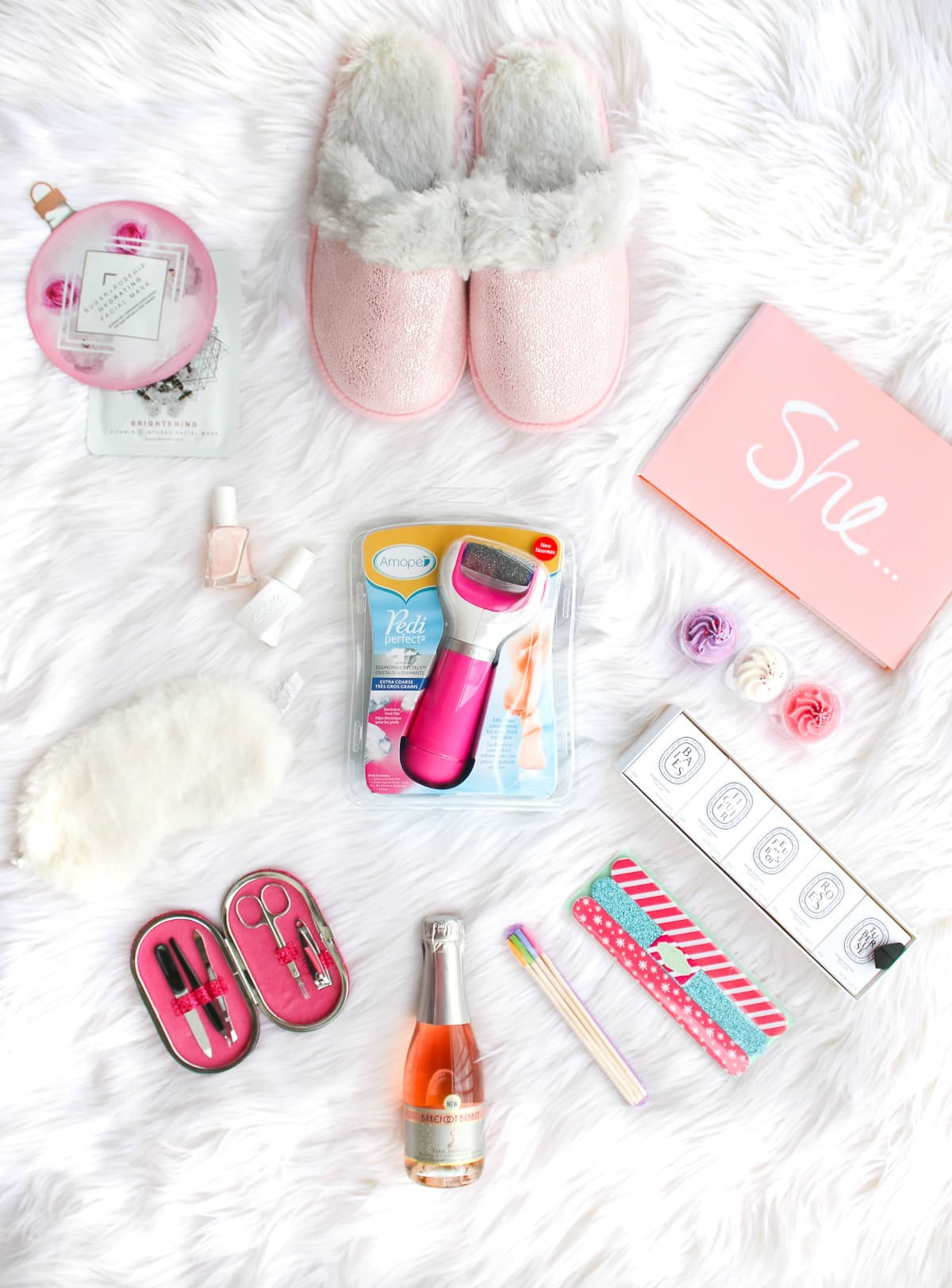 DIY spa gift basket consisting of 12 self care gift ideas she's guaranteed to love, including the Amope Pedi Perfect Foot File, by southern blogger Stephanie Ziajka from Diary of a Debutante DIY spa gift basket consisting of 12 self care gift ideas she's guaranteed to love, including the Amope Pedi Perfect Foot File, by southern blogger Stephanie Ziajka from Diary of a Debutante
