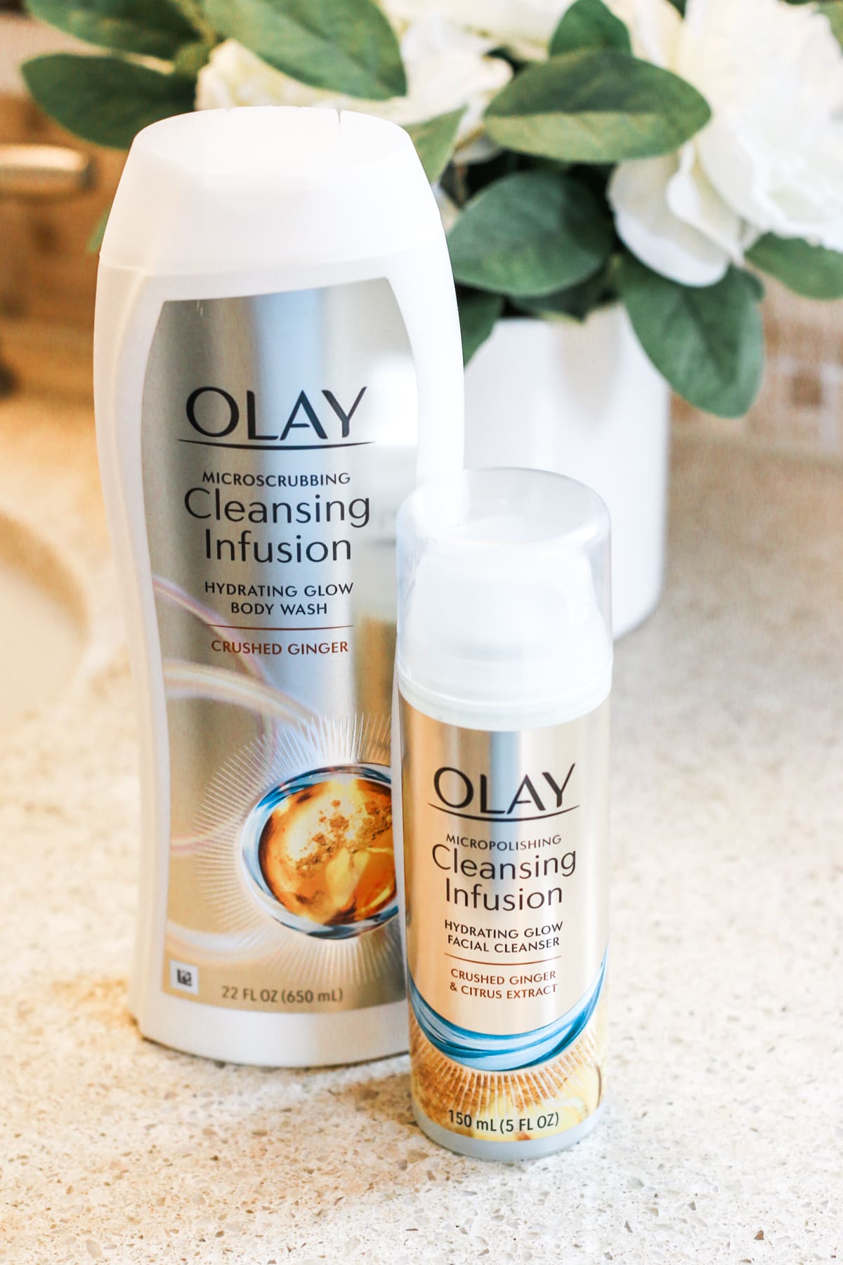 Olay Cleansing Infusions review, How to Get Glowing Spring Skin with Olay Cleansing Infusions by fashion and southern lifestyle blogger Stephanie Ziajka, Olay Micropolishing Cleansing Infusion Hydrating Glow Facial Cleanser with Crushed Ginger and Citrus Extract, Olay Microscrubbing Cleansing Infusion Hydrating Glow Body Wash with Crushed Ginger Olay Cleansing Infusions review, How to Get Glowing Spring Skin with Olay Cleansing Infusions by fashion and southern lifestyle blogger Stephanie Ziajka, Olay Micropolishing Cleansing Infusion Hydrating Glow Facial Cleanser with Crushed Ginger and Citrus Extract, Olay Microscrubbing Cleansing Infusion Hydrating Glow Body Wash with Crushed Ginger