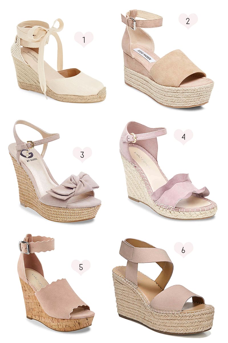 Cheap Cute Wedges for Summer under $100 by southern fashion blogger Stephanie Ziajka from Diary of a Debutante, summer wedges, summer wedge shoes, womens sandals under 100