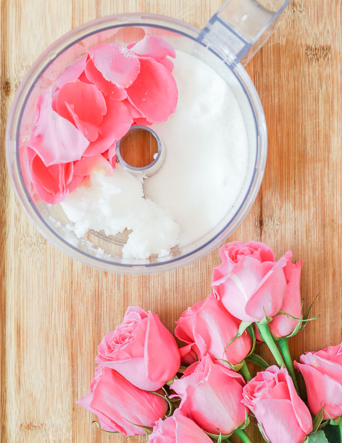 DIY rose sugar scrub recipe made with white sugar, coconut oil, rose essential oil, and fresh rose petals by southern blogger Stephanie Ziajka from Diary of a Debutante, DIY sugar scrub recipe, diy sugar body scrub, diy sugar scrub gift, best diy sugar scrub DIY rose sugar scrub recipe made with white sugar, coconut oil, rose essential oil, and fresh rose petals by southern blogger Stephanie Ziajka from Diary of a Debutante, DIY sugar scrub recipe, diy sugar body scrub, diy sugar scrub gift, best diy sugar scrub