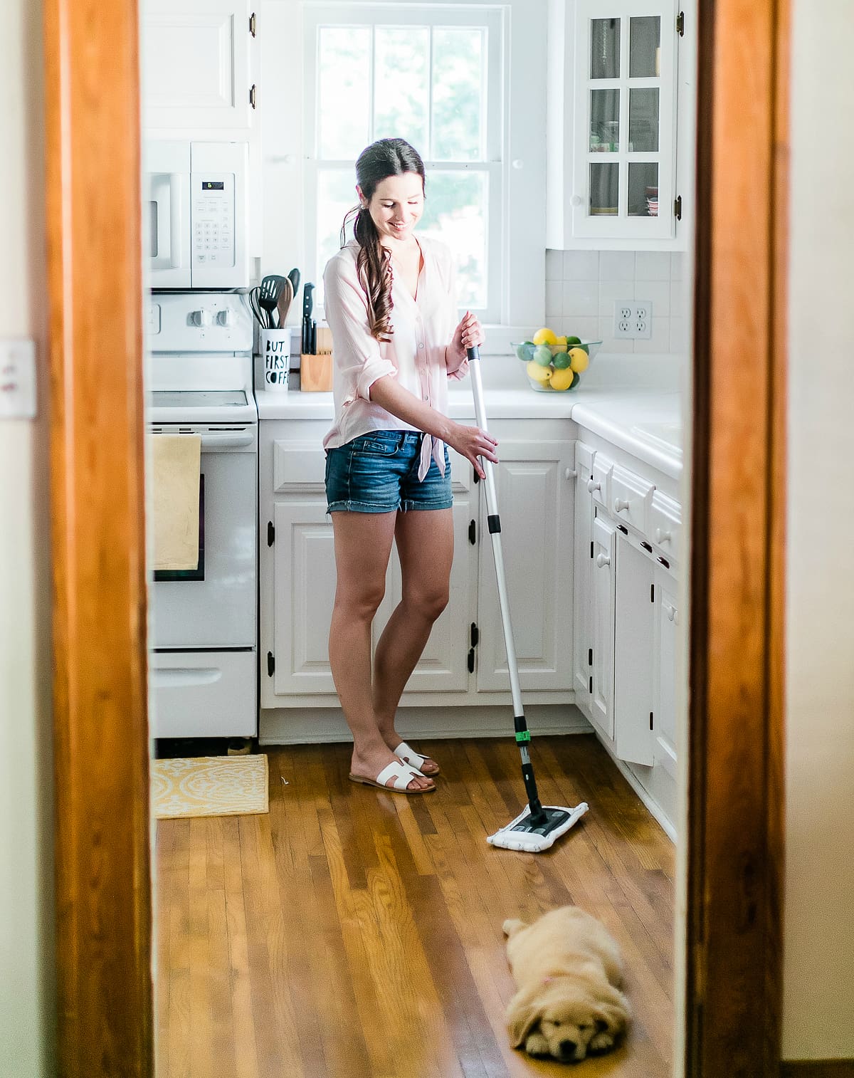 best way to clean hardwood floors with pets, best mop for dog hair on hardwood, STAINMASTER Sweep and Mop Kit review, Cleaning Hacks for Dog Moms: How to Tidy Your Home in 15 Minutes (or Less) by southern lifestyle blogger Stephanie Ziajka from Diary of a Debutante best way to clean hardwood floors with pets, best mop for dog hair on hardwood, STAINMASTER Sweep and Mop Kit review, Cleaning Hacks for Dog Moms: How to Tidy Your Home in 15 Minutes (or Less) by southern lifestyle blogger Stephanie Ziajka from Diary of a Debutante