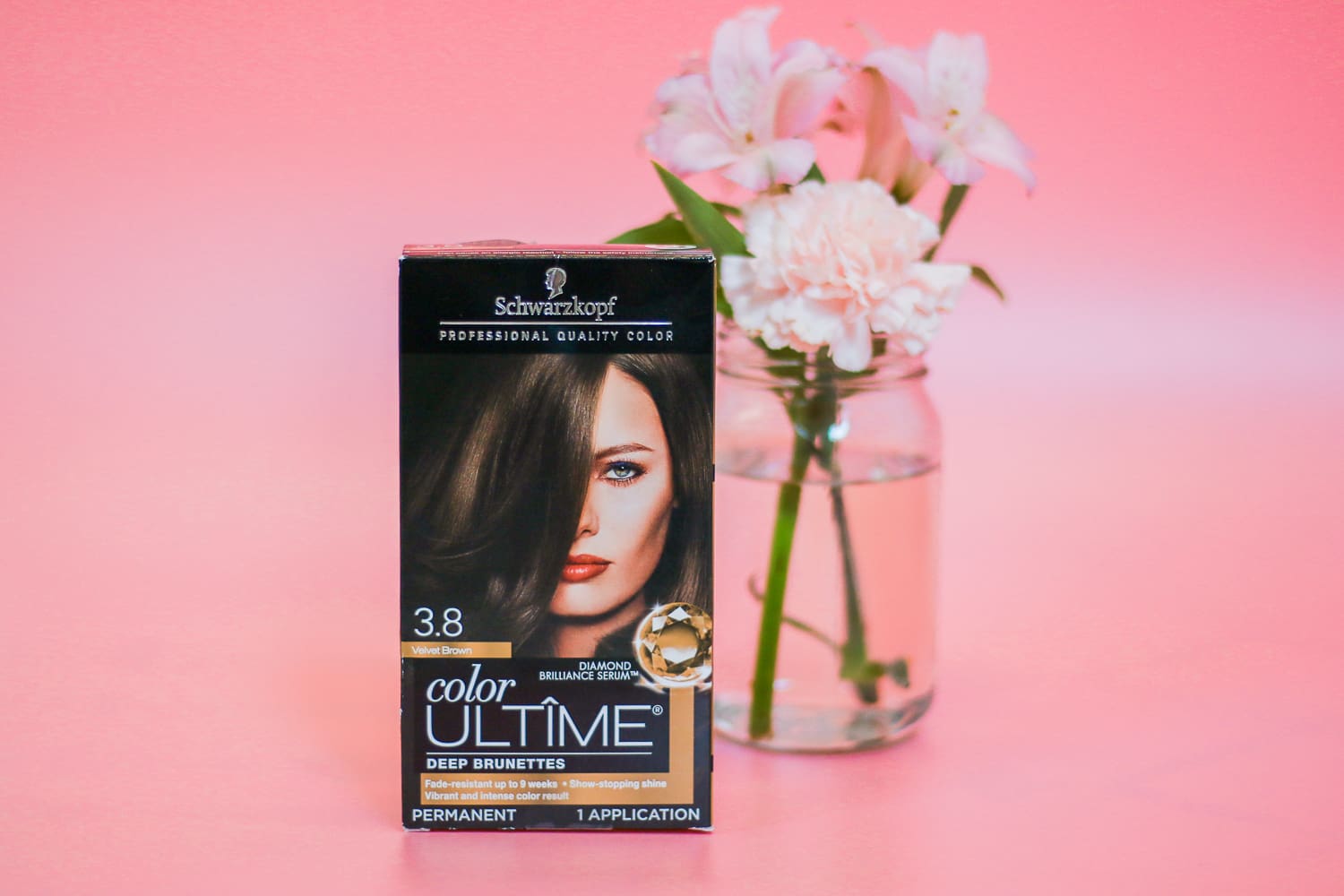 Easy Braided Chignon Tutorial and At-Home Hair Dye Tips by Stephanie Ziajka from the popular beauty blog Diary of a Debutante, easy dressy hairstyles for long hair, undone chignon tutorial, Schwarzkopf Color Ultime hair color review, Schwarzkopf Color Ultime 3.8 Deep Brunette