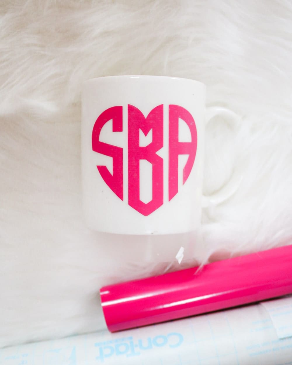 DIY blogger Stephanie Ziajka shares a cute coffee mug decorating idea using the Cricut Air Explore 2