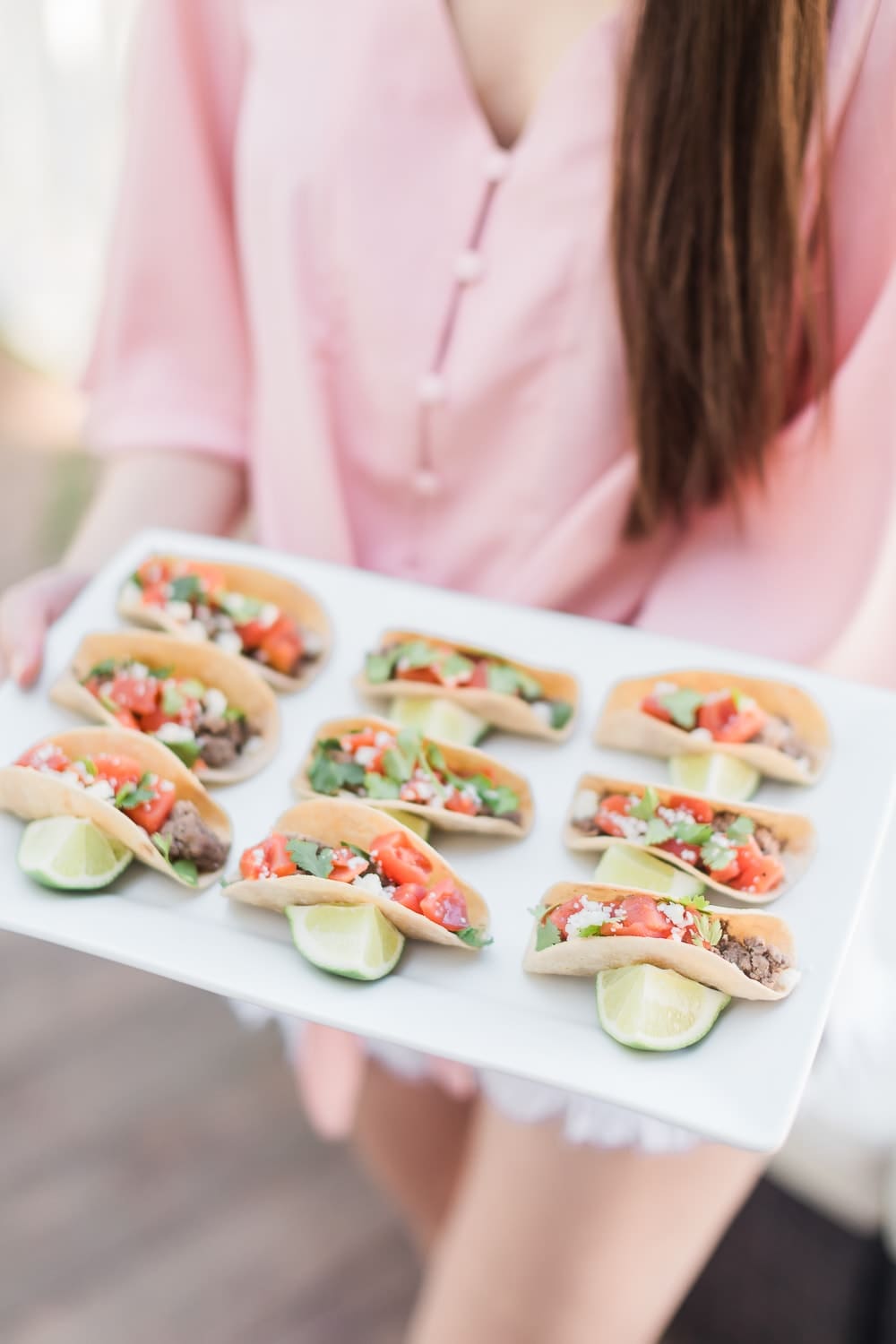 Blogger Stephanie Ziajka shares one of her favorite mini appetizers for National Beef Month on Diary of a Debutante Blogger Stephanie Ziajka shares one of her favorite mini appetizers for National Beef Month on Diary of a Debutante