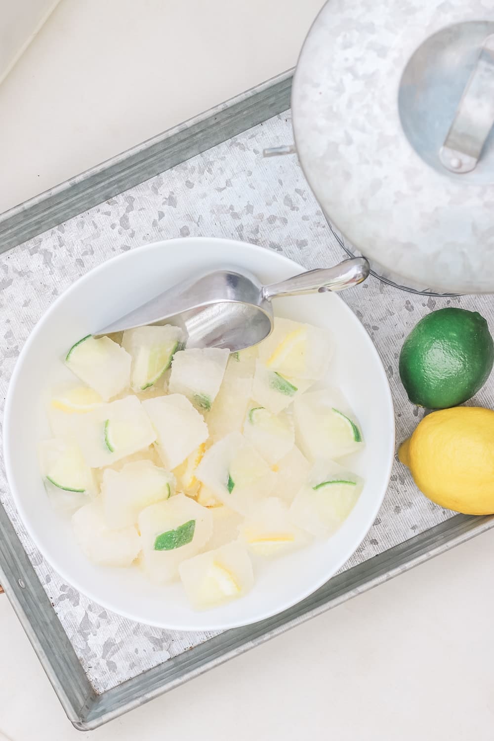 How to make lemonade ice cubes by blogger Stephanie Ziajka on Diary of a Debutante How to make lemonade ice cubes by blogger Stephanie Ziajka on Diary of a Debutante