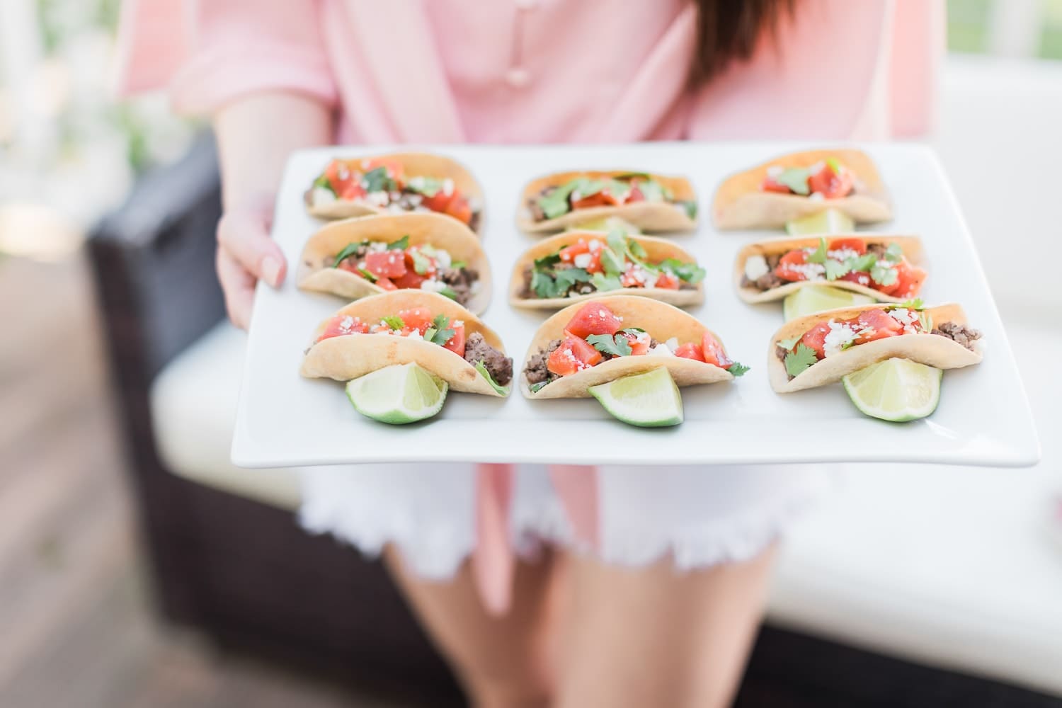 Blogger Stephanie Ziajka shares ideas for what to serve with beef tacos on Diary of a Debutante Blogger Stephanie Ziajka shares ideas for what to serve with beef tacos on Diary of a Debutante