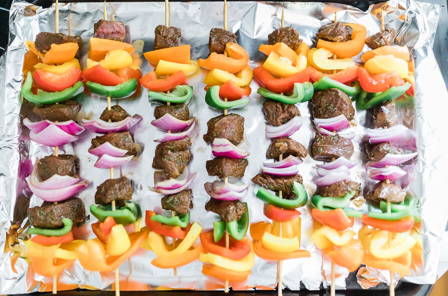 Beef kabobs in oven recipe by blogger Stephanie Ziajka on Diary of a Debutante Beef kabobs in oven recipe by blogger Stephanie Ziajka on Diary of a Debutante