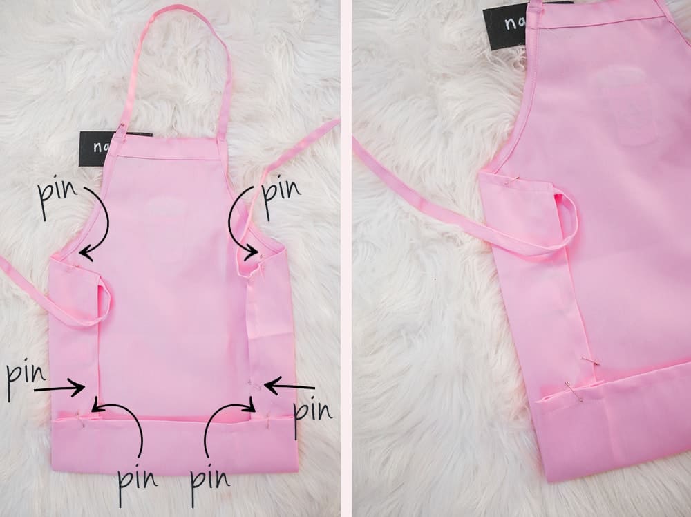Step one of blogger Stephanie Ziajka's DIY barista dog costume tutorial on Diary of a Debutante Step one of blogger Stephanie Ziajka's DIY barista dog costume tutorial on Diary of a Debutante