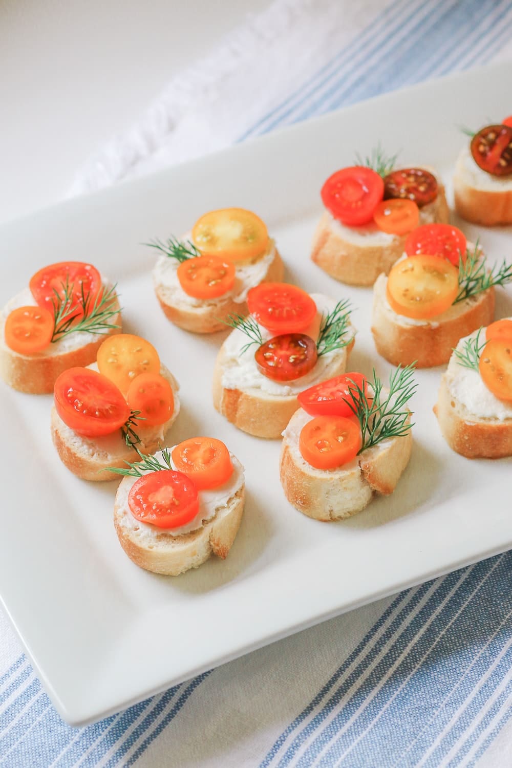 Southern lifestyle blogger Stephanie Ziajka shares an easy tomato and goat cheese appetizer on Diary of a Debutante Southern lifestyle blogger Stephanie Ziajka shares an easy tomato and goat cheese appetizer on Diary of a Debutante