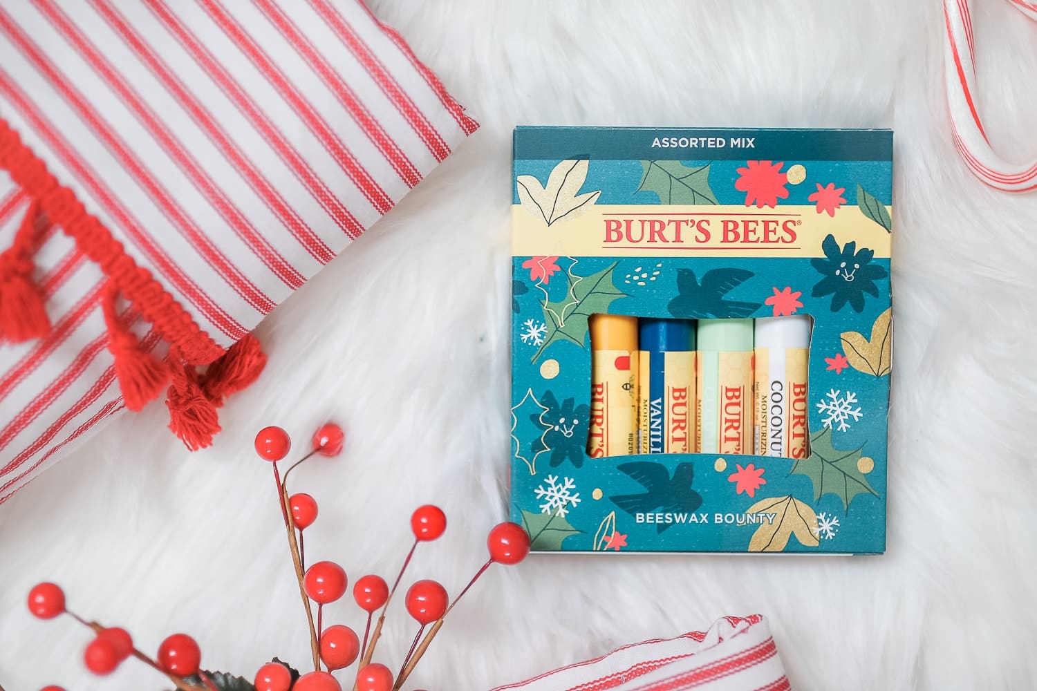 Burt's Bees Beeswax Bounty Assorted Mix featured by blogger Stephanie Ziajka in her roundup of the best stocking stuffers for guys on Diary of a Debutante Burt's Bees Beeswax Bounty Assorted Mix featured by blogger Stephanie Ziajka in her roundup of the best stocking stuffers for guys on Diary of a Debutante