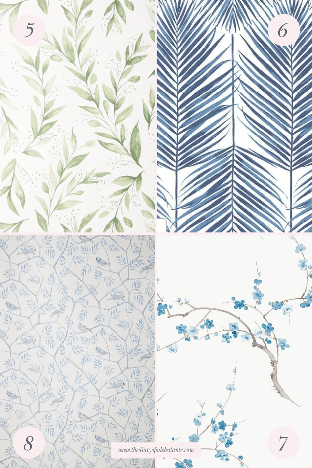 Coastal living room wallpaper ideas 2021 from blogger Stephanie Ziajka on Diary of a Debutante Coastal living room wallpaper ideas 2021 from blogger Stephanie Ziajka on Diary of a Debutante