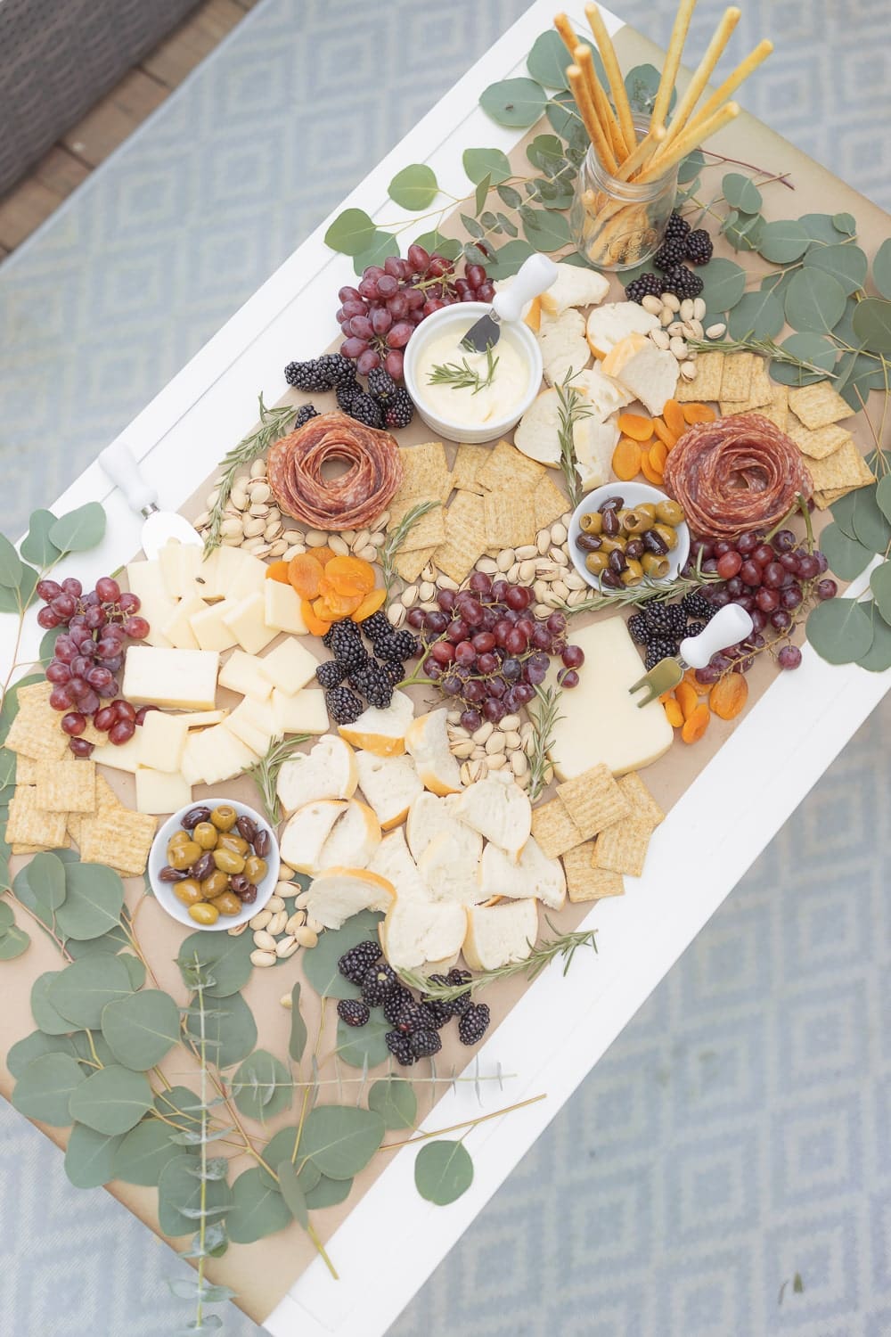 Blogger Stephanie Ziajka shows how to make a grazing table for under $50 on Diary of a Debutante Blogger Stephanie Ziajka shows how to make a grazing table for under $50 on Diary of a Debutante
