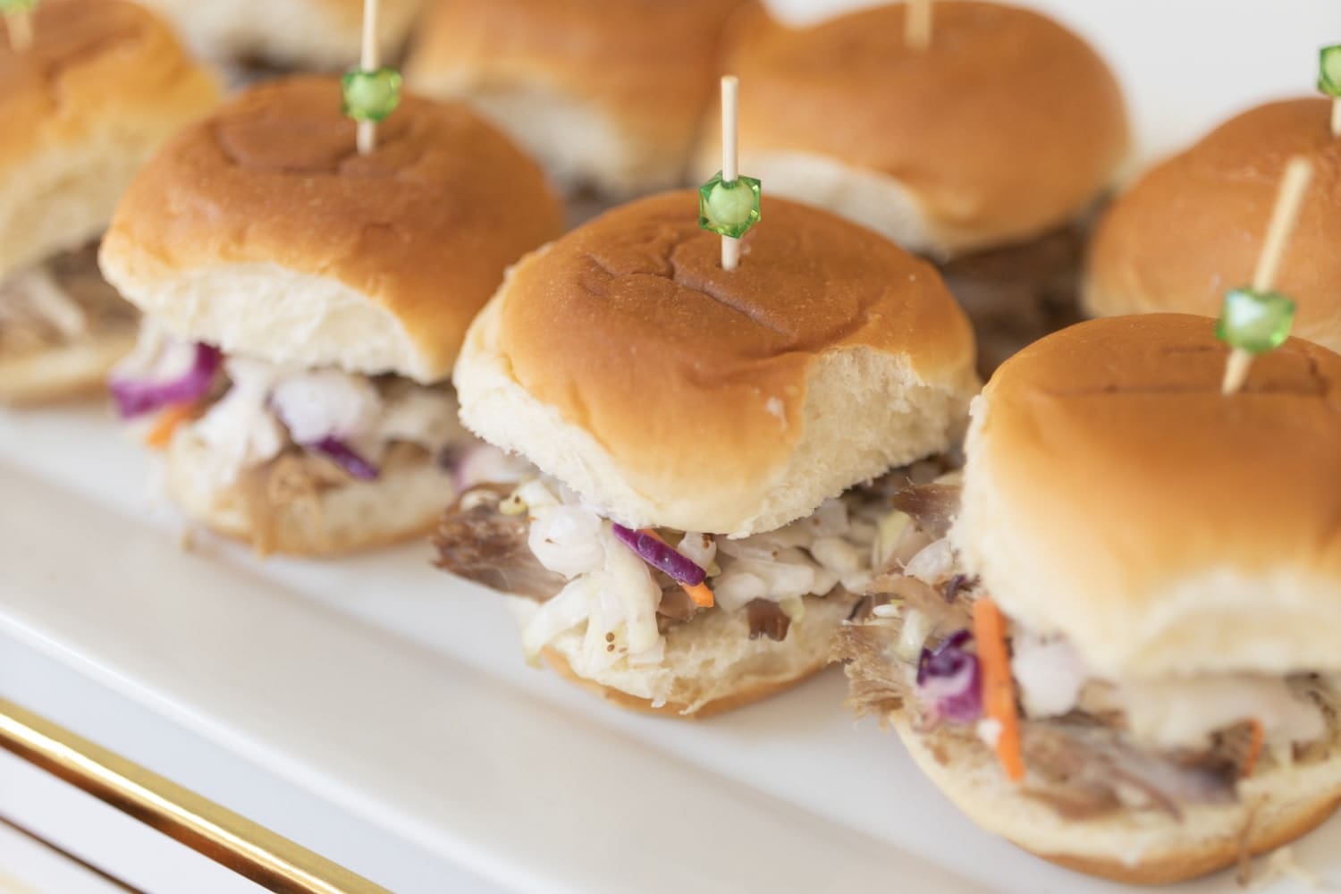 Pulled pork sliders recipe by blogger Stephanie Ziajka on Diary of a Debutante Pulled pork sliders recipe by blogger Stephanie Ziajka on Diary of a Debutante