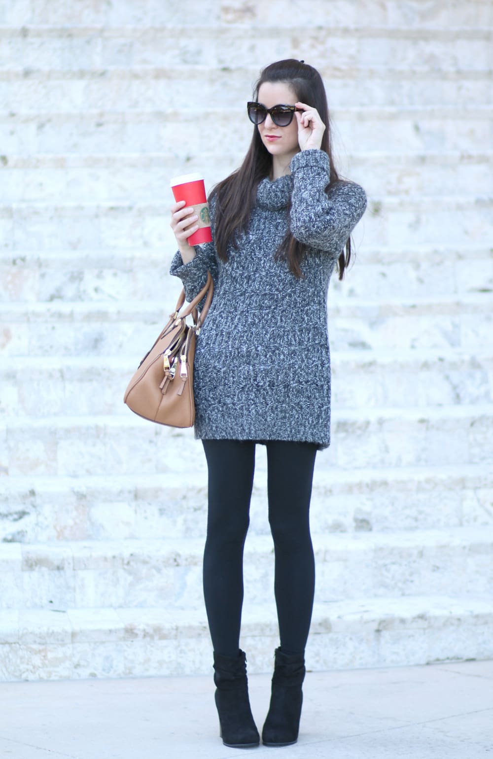 Chunky Charcoal Turtleneck, Charcoal Turtleneck Sweater, Merona Pullover Sweater, Winter Fashion, Stephanie Ziajka, Diary of a Debutante