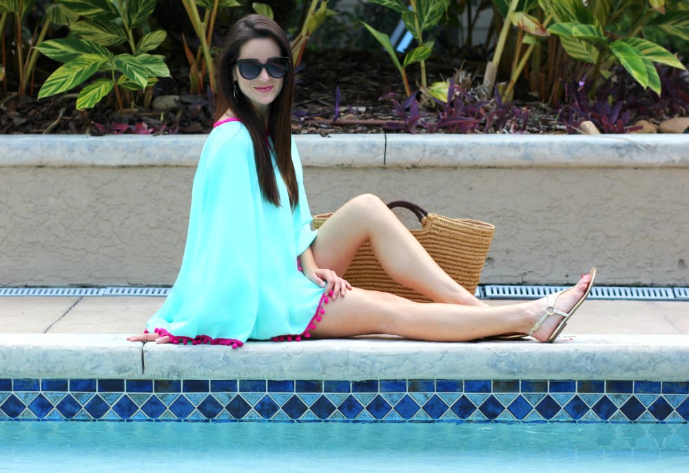 Cute pool party outfit styled by affordable fashion blogger Stephanie Ziajka on Diary of a Debutante Cute pool party outfit styled by affordable fashion blogger Stephanie Ziajka on Diary of a Debutante