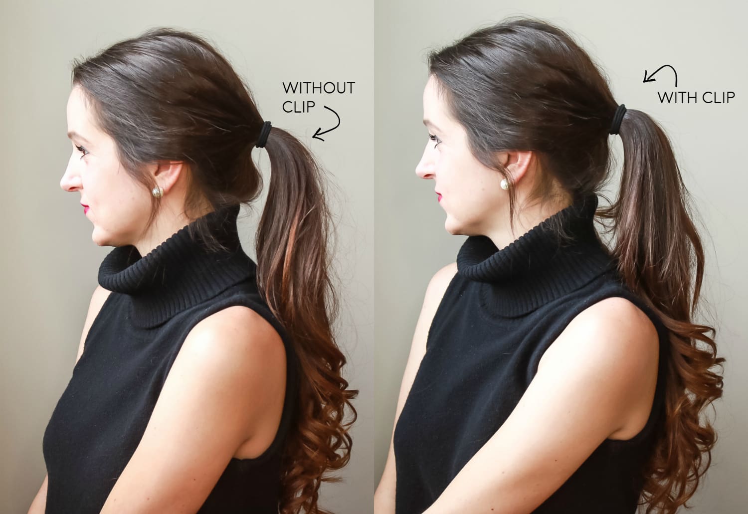 5-minute low messy ponytail hair tutorial by southern blogger Stephanie Ziajka from Diary of a Debutante 5-minute low messy ponytail hair tutorial by southern blogger Stephanie Ziajka from Diary of a Debutante
