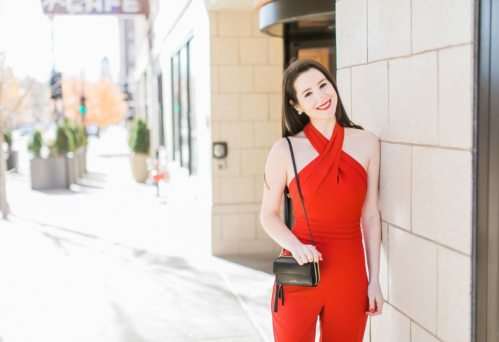 Red jumpsuit fashion styled by affordable fashion blogger Stephanie Ziajka on Diary of a Debutante Red jumpsuit fashion styled by affordable fashion blogger Stephanie Ziajka on Diary of a Debutante