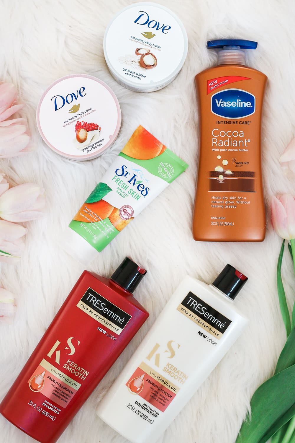 Target Spring Shopping Haul: Top Fashion and Beauty Finds by affordable fashion blogger Stephanie Ziajka from Diary of a Debutante, Target Spring Beauty Haul, Dove Body Polish at Target, St. Ives Apricot Scrub at Target, TreSemme Keratin Smooth Shampoo and Conditioner at Target, Vaseline Cocoa Radiant Lotion at Target Target Spring Shopping Haul: Top Fashion and Beauty Finds by affordable fashion blogger Stephanie Ziajka from Diary of a Debutante, Target Spring Beauty Haul, Dove Body Polish at Target, St. Ives Apricot Scrub at Target, TreSemme Keratin Smooth Shampoo and Conditioner at Target, Vaseline Cocoa Radiant Lotion at Target