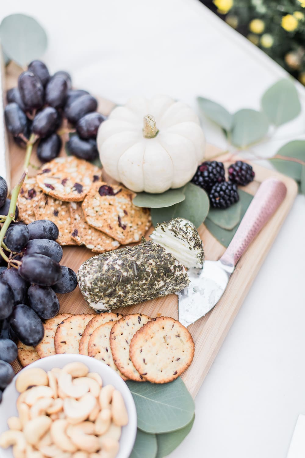 Fall charcuterie and cheese board created by blogger Stephanie Ziajka on Diary of a Debutante Fall charcuterie and cheese board created by blogger Stephanie Ziajka on Diary of a Debutante