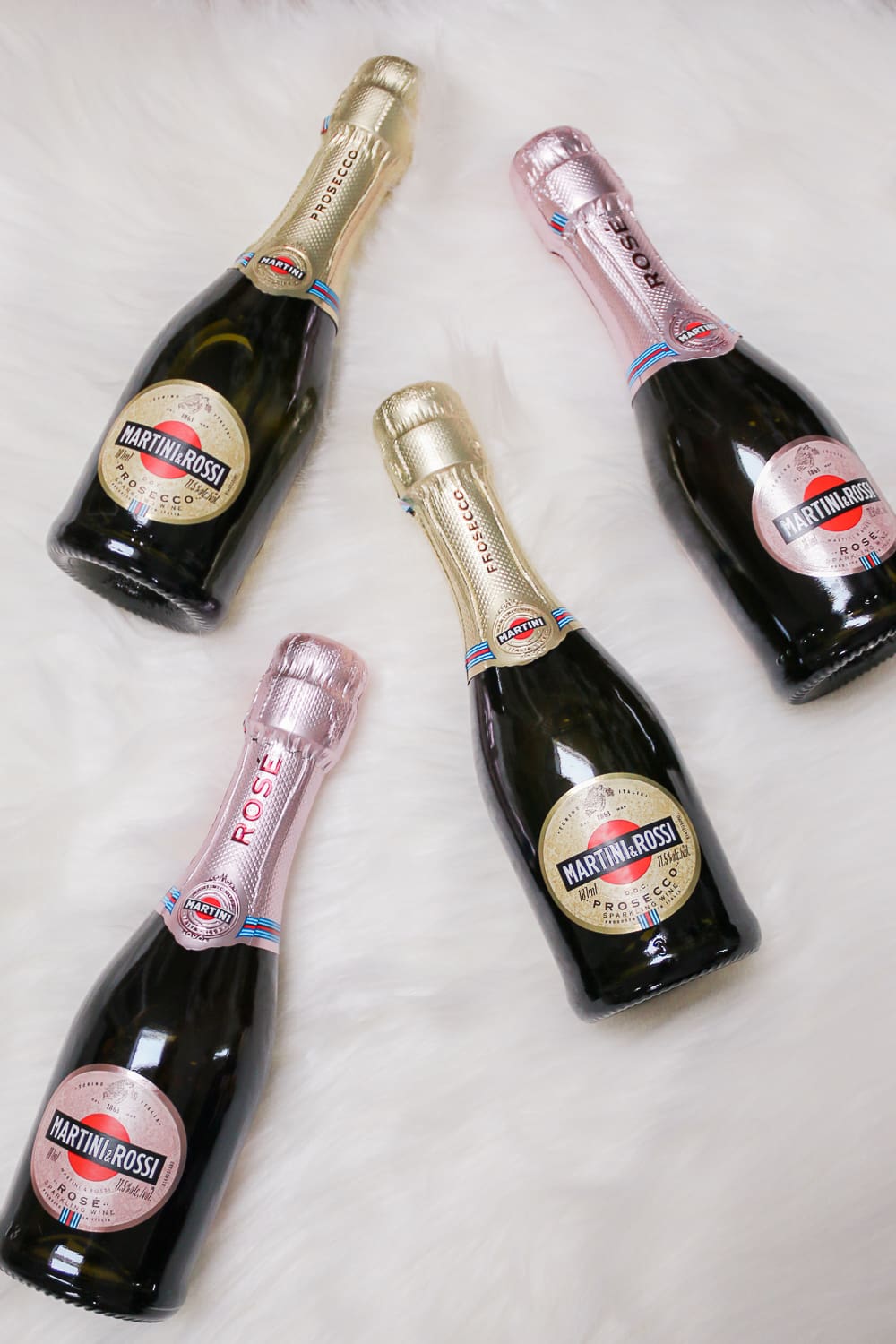 Martini and Rossi prosecco splits and Martini and Rossi rose splits used by blogger Stephanie Ziajka in her mini glitter bottles tutorial on Diary of a Debutante Martini and Rossi prosecco splits and Martini and Rossi rose splits used by blogger Stephanie Ziajka in her mini glitter bottles tutorial on Diary of a Debutante