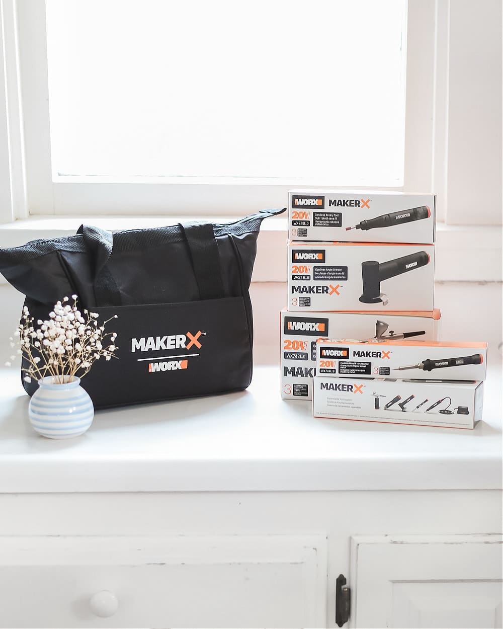 DIY blogger Stephanie Ziajka shares a review of the MakerX tools by WorkX, along with details on the MakerX Power of X contest, on Diary of a Debutante DIY blogger Stephanie Ziajka shares a review of the MakerX tools by WorkX, along with details on the MakerX Power of X contest, on Diary of a Debutante